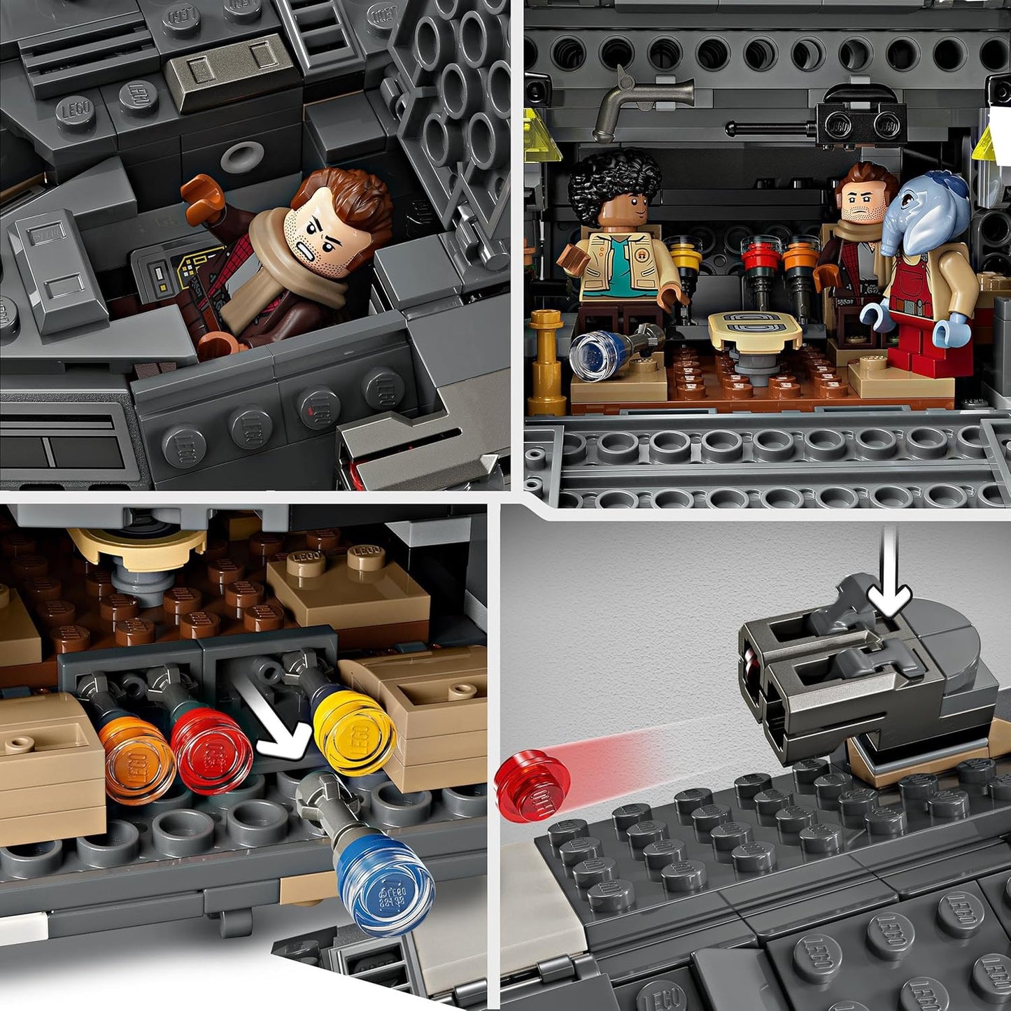 LEGO Star Wars: Skeleton Crew The Onyx Cinder Set, juguete de construcción coleccionable para niños y niñas a partir de 10 años, incluye 5 minifiguras de personajes, idea de regalo para niños y fanáticos