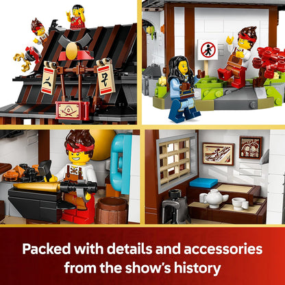 LEGO NINJAGO Ferreiro de Quatro Armas 15º Aniversário - Brinquedo Casa Ninja com Minifigura Colecionável e Cartas Colecionáveis - Presente Nostálgico para Meninos a partir de 14 Anos e Fãs Adultos - 71858