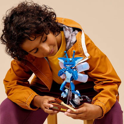 LEGO Harry Potter Duende da Cornualha - Figura Decorativa para Quarto ou Mesa com Livro e Varinha de Gilderoy Lockhart - Presente de Aniversário para Meninas e Meninos a partir de 8 Anos - 76461