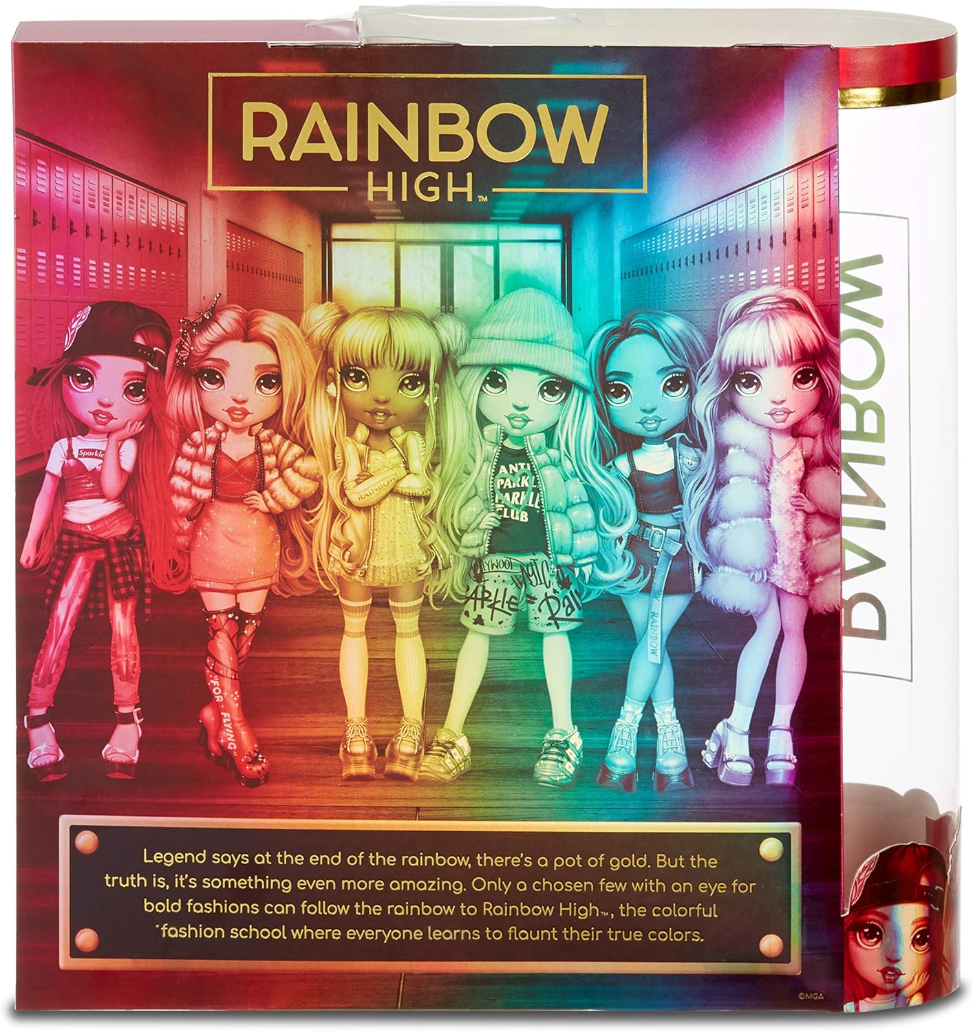 Rainbow High Boneca da moda - Poppy Rowan - Boneca temática laranja com roupas luxuosas, acessórios e suporte para bonecas da moda Série 1 - Para meninas a partir de 6 anos [exclusivo da Amazon]