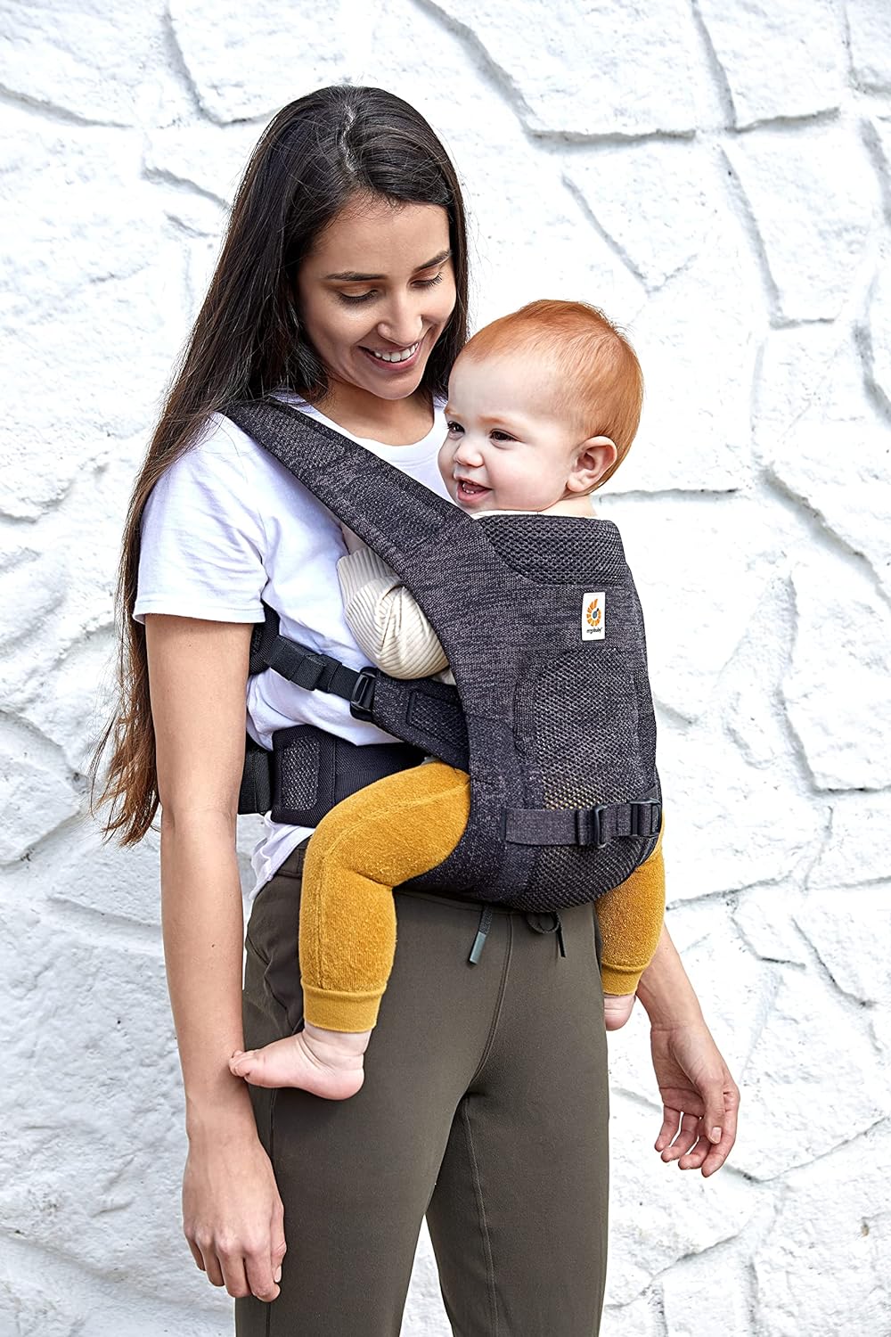 Ergobaby Mochila Porta Bebé Aerloom Negro Carbón
