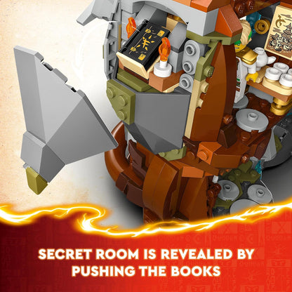 LEGO NINJAGO Dragon Stone Shrine Ninja Toy Adventure Playset para meninos, meninas e adolescentes com 6 minifiguras, modelo de figura edificável para brincar e exibir, decoração de quarto infantil, ideia de presente de aniversário 71819