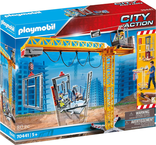 Playmobil 70441 Guindaste de construção City Action com controle remoto