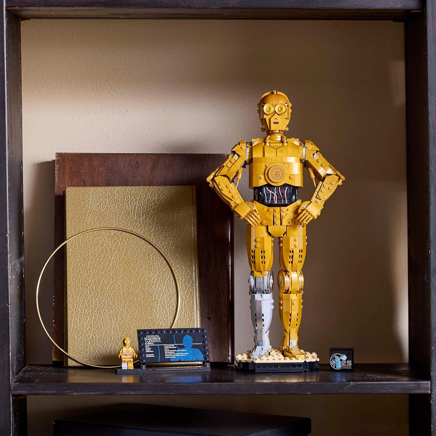 LEGO Conjunto de construção de figuras Droid Star Wars C-3PO, kit de m
