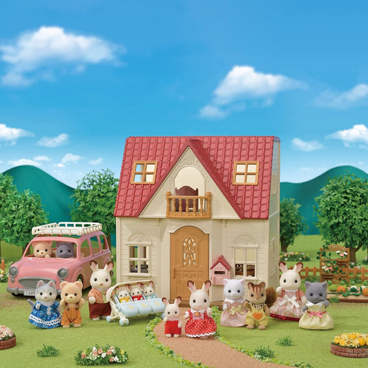 Sylvanian Families 5567 Red Roof Cosy Cottage, casa de bonecas