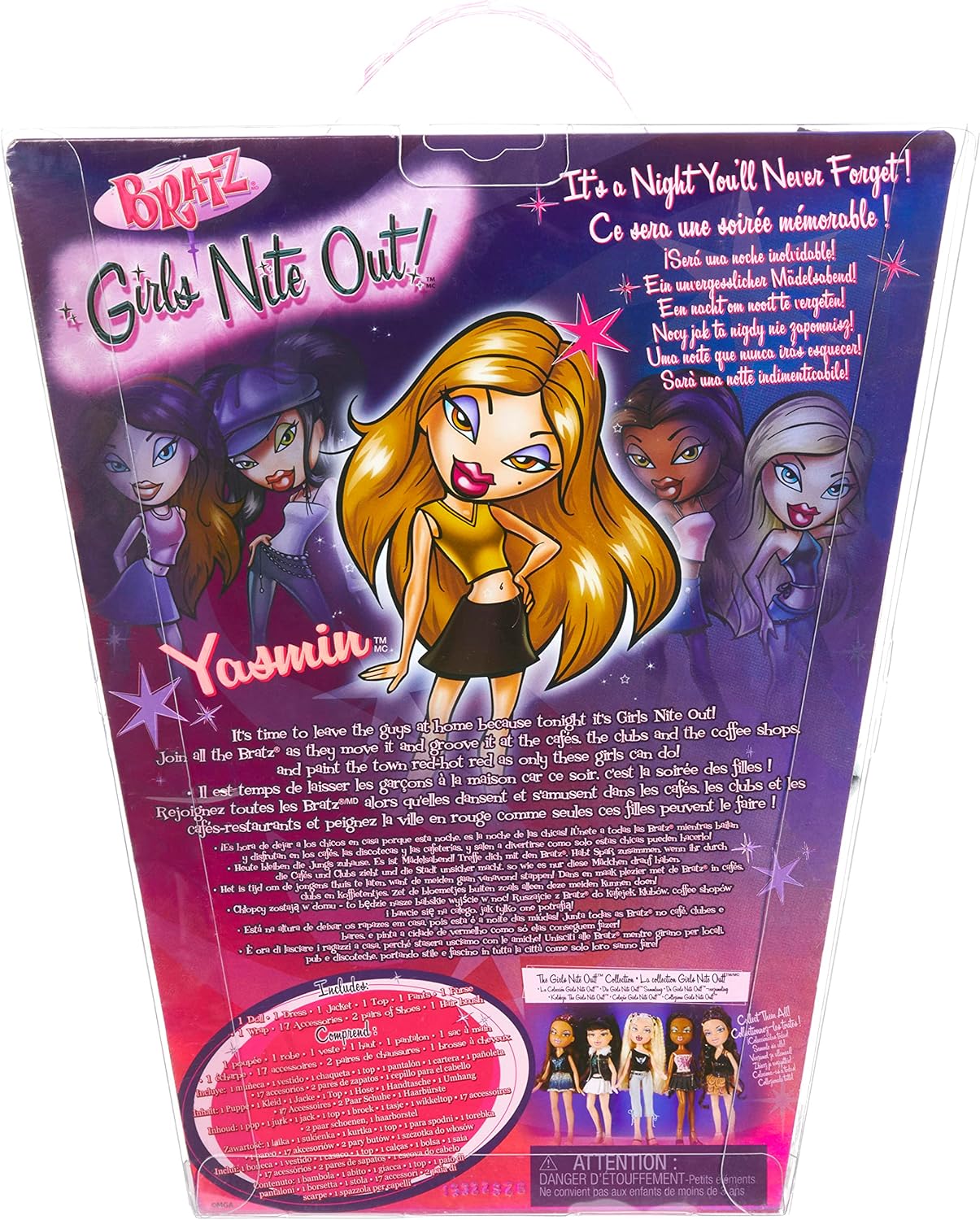 Bratz Boneca de moda de edição especial de 21º aniversário - YASMIN -