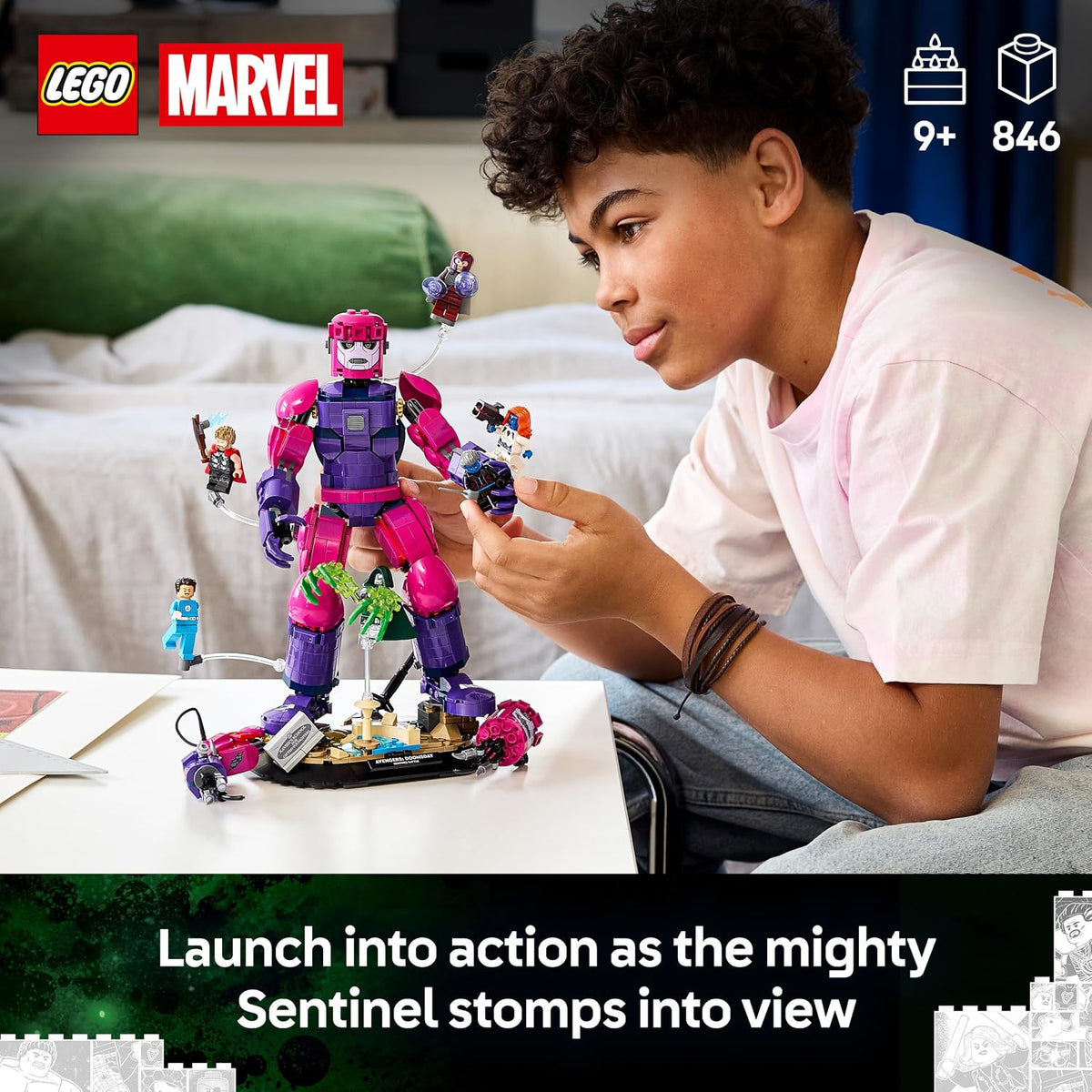 LEGO Marvel Batalha Épica: Vingadores: Doomsday 76348