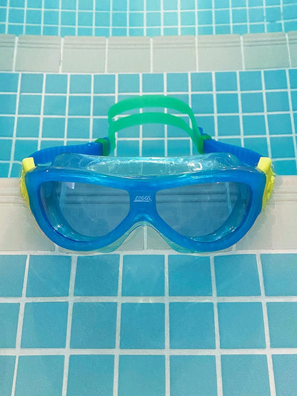 Zoggs Phantom Mask con protección UV y gafas de natación antivaho para niños, 0-6 años