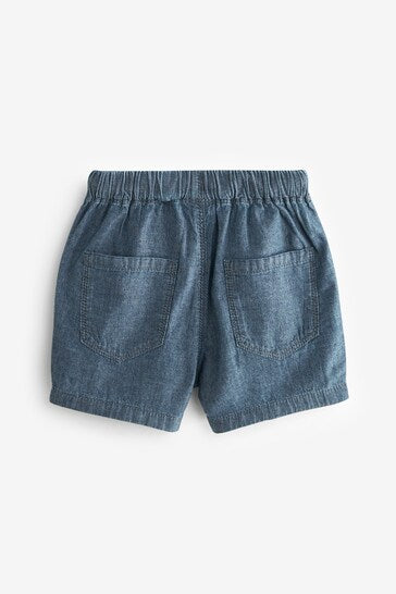 |Boy| Pacote De 3 Shorts Pull-On - Classic Blues (3 Meses - 7 Anos)