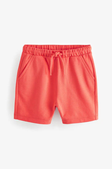 |Boy| Shorts Jersey - Coral Pink (3 meses a 7 anos)