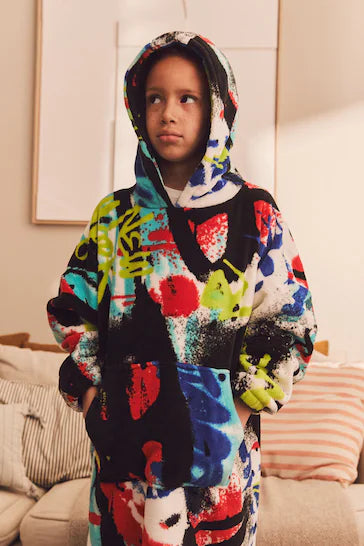 |Boy| Cobertor Com Capuz (3-16 anos)