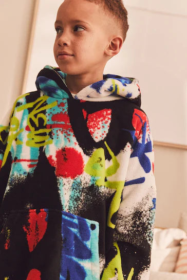 |Boy| Cobertor Com Capuz (3-16 anos)