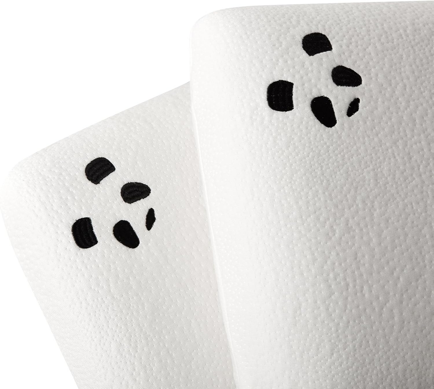 Almofada Panda para Crianças com Capa de Bambu - Suporte Médio-Firme, Teste de 30 Noites, Idades 2-4