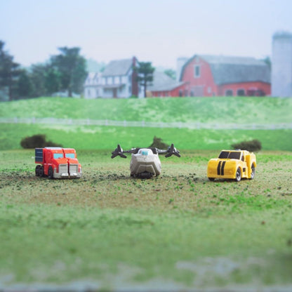 Figura Transformers EarthSpark Tacticon Optimus Prime, 6 cm, Robot de Brinquedo para Crianças a partir dos 6 Anos