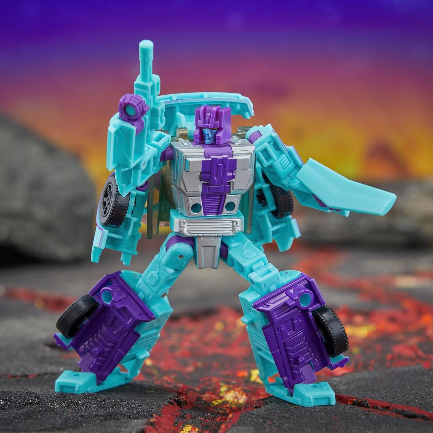 Figura de ação Transformers Legacy Deluxe Class G2 Universe Breakdown