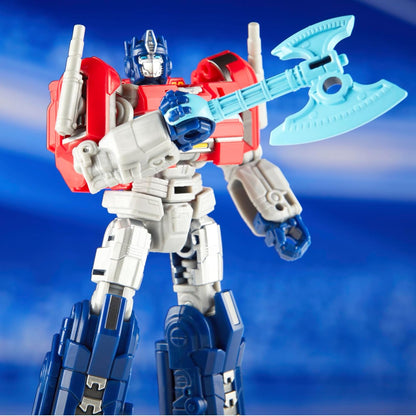 Transformers One Prime Changer Optimus Prime (Orion Pax) Figura de ação convertível de 12,7 cm, brinquedo de carro robô colecionável para meninos e meninas a partir dos 6 anos