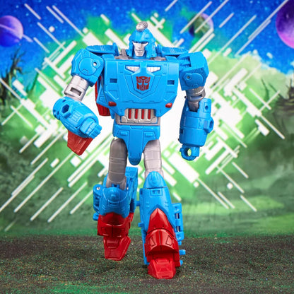Figura de ação Transformers Legacy Evolution Deluxe Autobot Devcon de 14 cm (5,5")