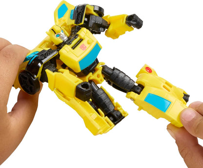 Transformers Prime Changers Bumblebee - Figura de Acção, Transforma-se de Robot em Carrinho, para Crianças a partir dos 6 Anos