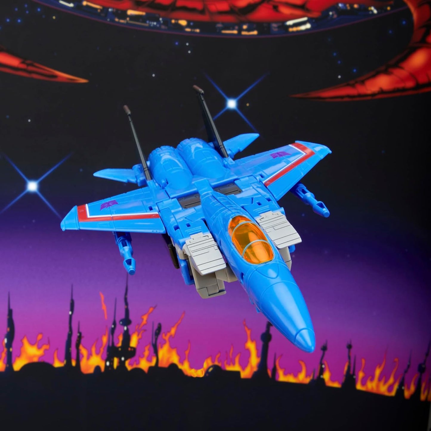 Figura de ação Thundercracker da linha Transformers Studio Series: O Filme, Classe Voyager
