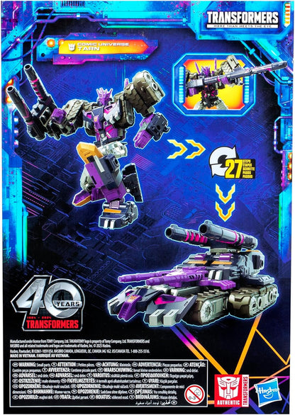 Figura de ação Transformers Legacy United Voyager Comic Universe Tarn de 18 cm