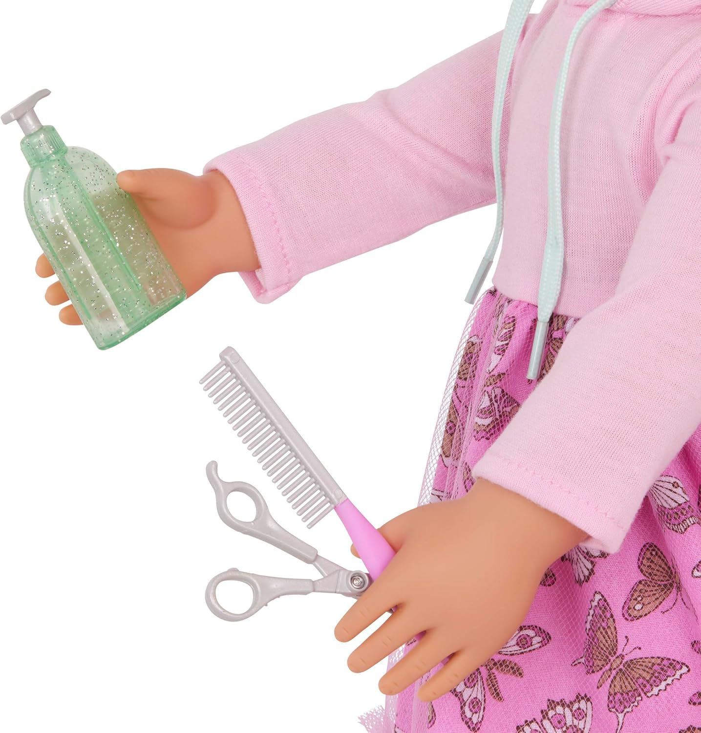 A Nossa Geração Hattie & Bella – Dupla de Bonecas e Cãozinhos de 18 Polegadas, Nody Macio, Peluche para Cão e Acessórios de Higiene