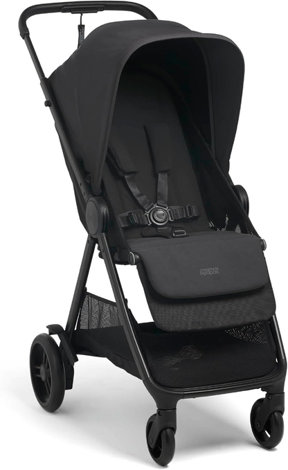 Mamas & Papas Libro, carrinho de viagem leve, dobrável com uma mão, arrumação compacta, assento reclinável, recém-nascido a 4 anos, verde-claro