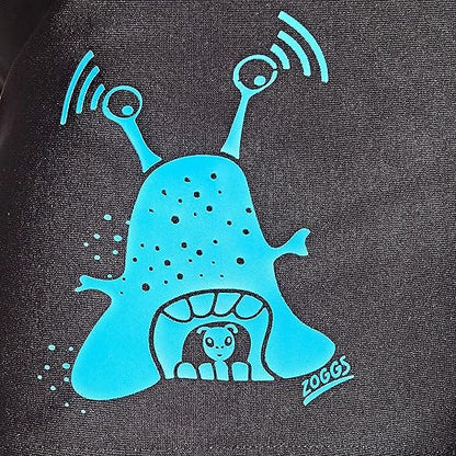Zoggs de banho Baby Boys Alien Hip Racer preto 19