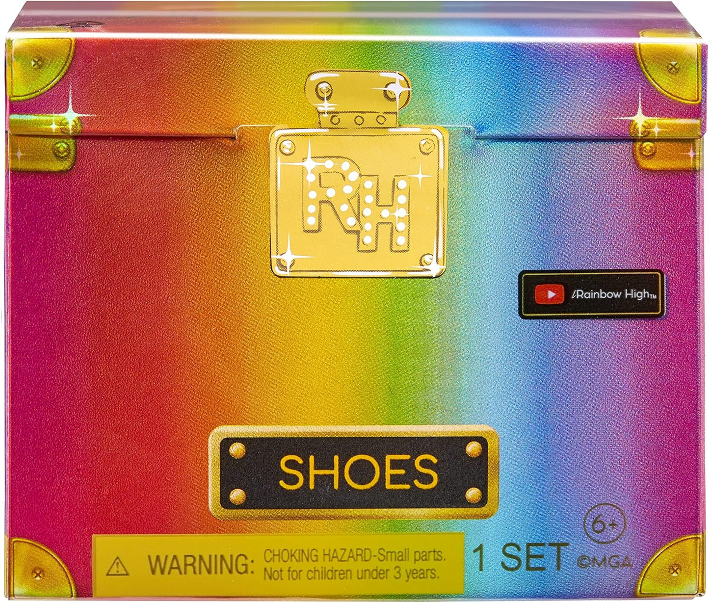 Sapatos Mini Studio Rainbow High 586074XX1EUC - SORTIDOS ALEATORIAMENTE - mais de 25 para colecionar. Acessórios Surpresa Misteriosos - Divirta-se combinando com bonecas fashion - para crianças e colecionadores a partir de 6 anos.