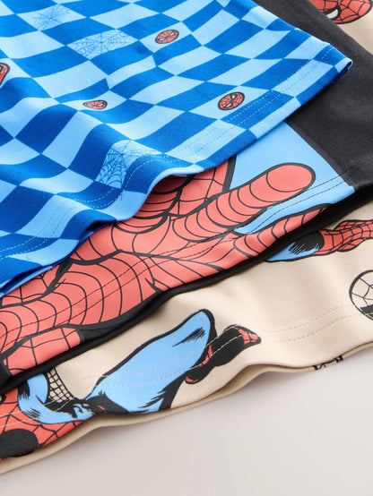 |Boy| Pacote Com 3 Coletes Multi Spiderman (1,5-10 anos)