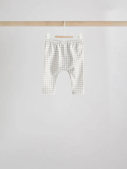 |BabyBoy| Conjunto De 6 Blusas e Leggings Cinza Estrela Para Bebê (0 meses a 2 anos)