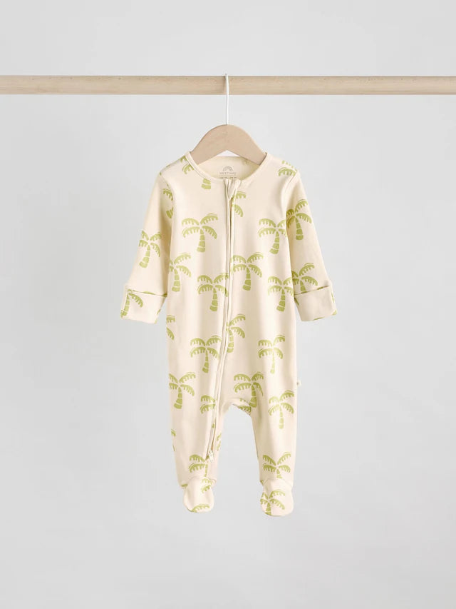 |BabyBoy| Pacote Com 3 Macacões Com Zíper Bidirecional Multi Baby (0-2 anos)