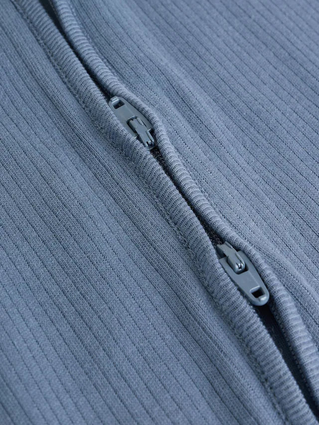 |BabyBoy| Pacote Com 3 Macacões De Dormir Azuis Slogan Para Bebês 100% Algodão (0 meses a 2 anos)