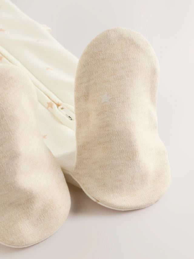 |BabyGirl| Macacão De Dormir Para Bebê I Love My Mummy Com Zíper Bidirecional (0-18 meses)