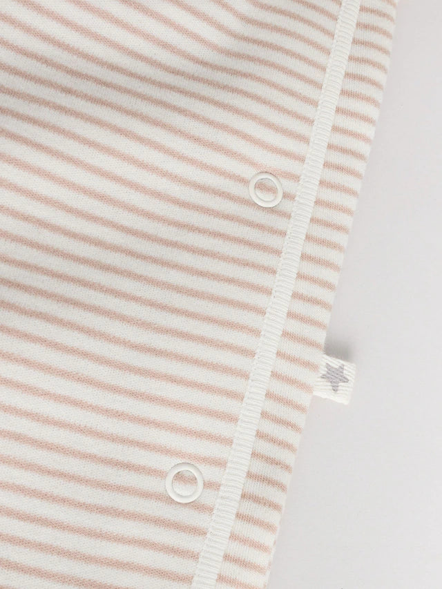 |BabyBoy| Pacote Com 3 Macacões De Dormir Para Bebês, 100% Algodão, Cinza, Zebra (0-2 anos)