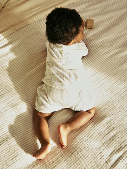 |BabyBoy| Conjunto De Camiseta e Shorts Com Personagem Escandinavo, 6 peças (0 meses a 2 anos)