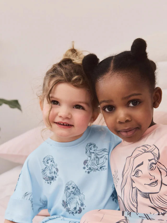 |BigGirl| Pacote Com 2 Camisolas Frozen Azuis (2-12 anos)