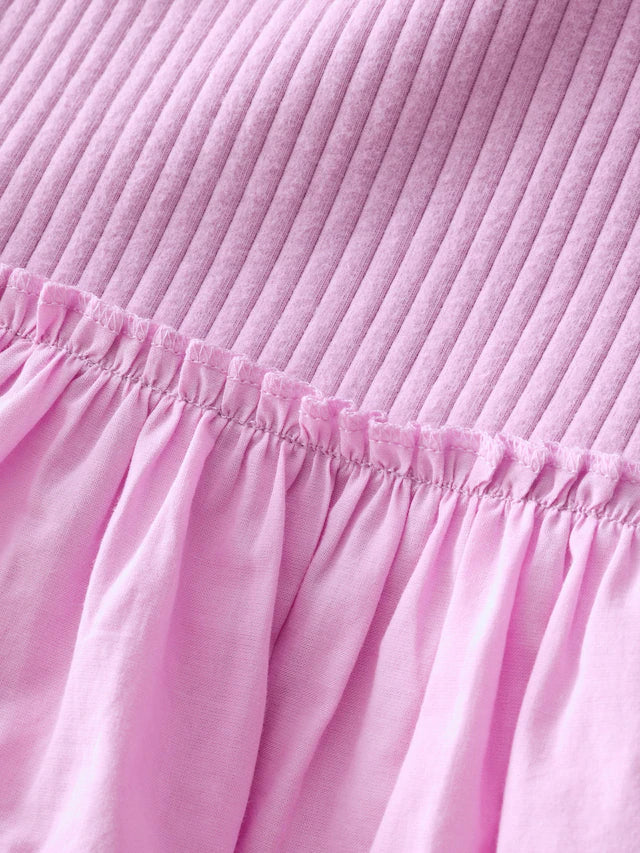 |Girl| Conjunto De Colete e Shorts De Ciclismo Bordados Lilás Roxo (3 meses a 7 anos)