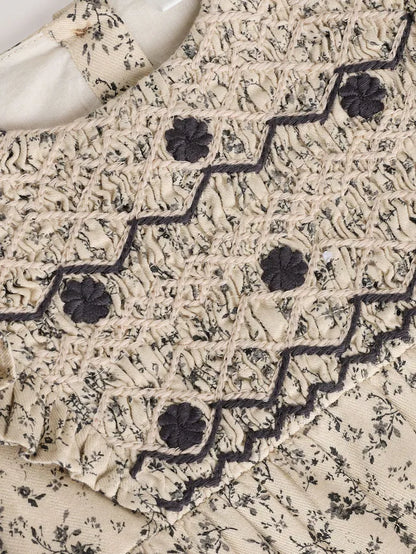 |BabyGirl| Macacão Floral Mono para Bebê Bloomer (0 meses a 3 anos)