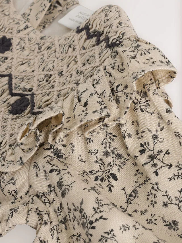 |BabyGirl| Macacão Floral Mono para Bebê Bloomer (0 meses a 3 anos)