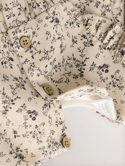 |BabyGirl| Macacão Floral Mono para Bebê Bloomer (0 meses a 3 anos)