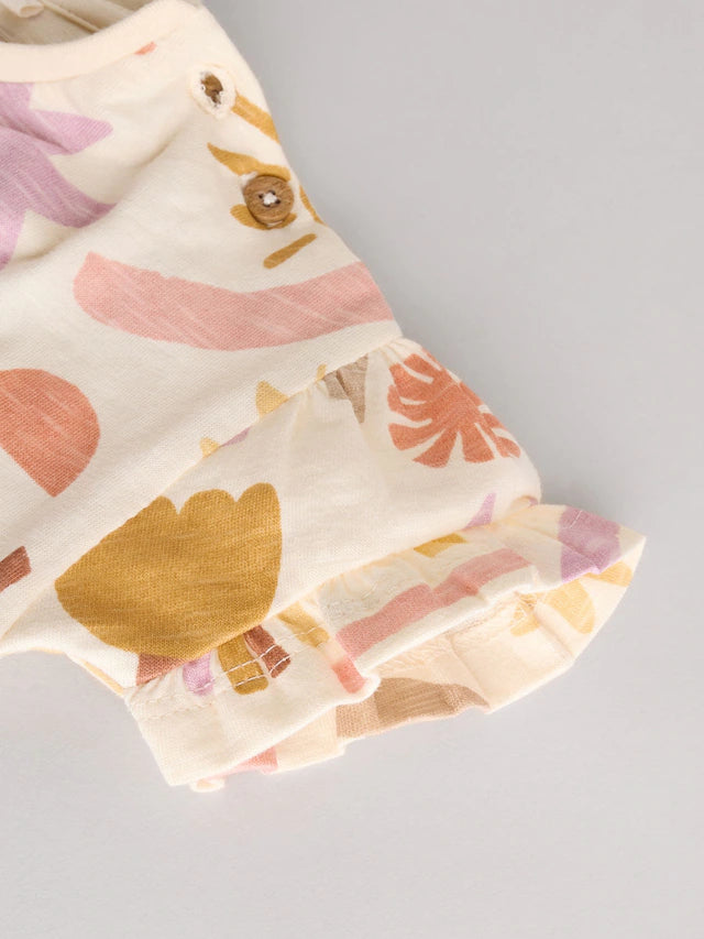 |BabyGirl| Macacão Floral Mono para Bebê Bloomer (0 meses a 3 anos)