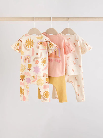 |BabyGirl| Macacão Floral Mono para Bebê Bloomer (0 meses a 3 anos)