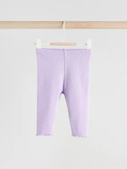 |BabyGirl| Blusa e Leggings Lilás Roxo Para Bebê Manga Curta
