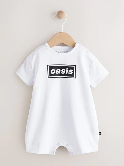 |BabyBoy| Macacão De Bebê Com Faixa Branca e Preta