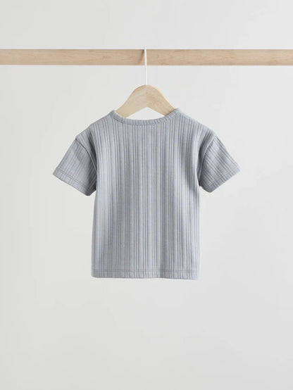 |BabyBoy| Conjunto De Camiseta e Shorts Blue Whale Baby