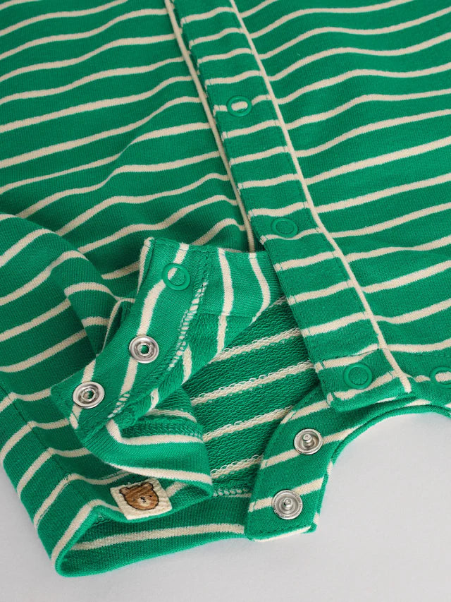 |BabyBoy| Macacão Universitário 100% Algodão Brilhante, Pacote com 2