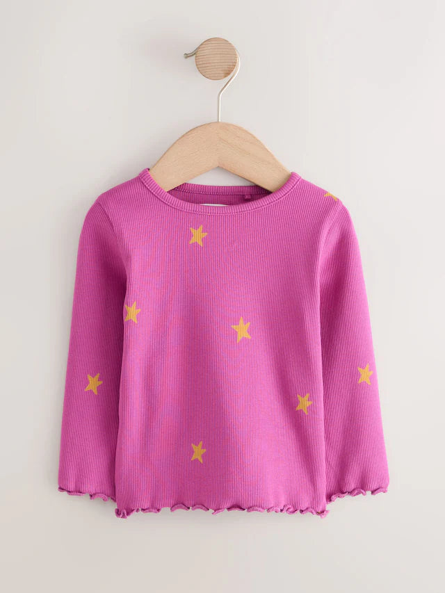 |Girl| Conjunto De Macacão Jeans Cósmico (3 meses a 7 anos)