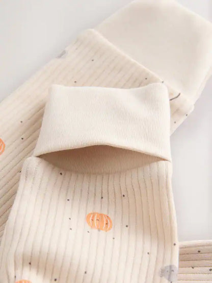 |BabyBoy| Macacão De Dormir Sem Pé Ecru Baby My First Halloween Com Zíper Bidirecional (0-18 meses)