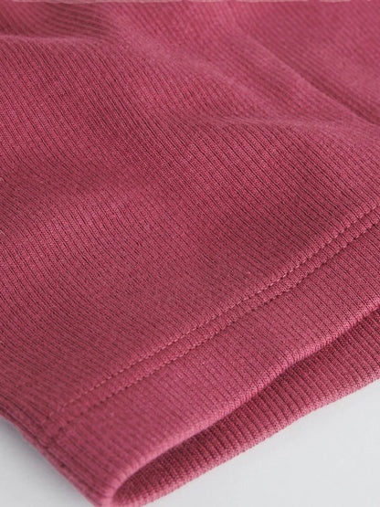 |BabyBoy| Conjunto De 6 Peças De Blusas e Leggings Azul Marinho/Marrom Para Bebê (0 meses a 3 anos)