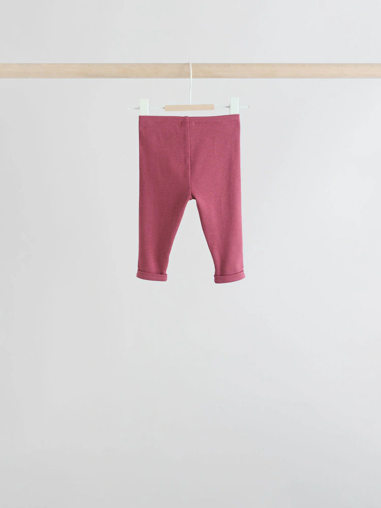 |BabyBoy| Conjunto De 6 Peças De Blusas e Leggings Azul Marinho/Marrom Para Bebê (0 meses a 3 anos)